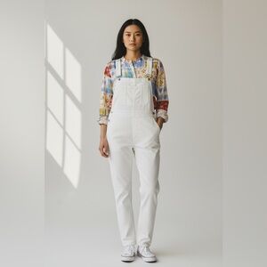 Ivy Jane Patchwork and Lace Henley Blouse Size Small